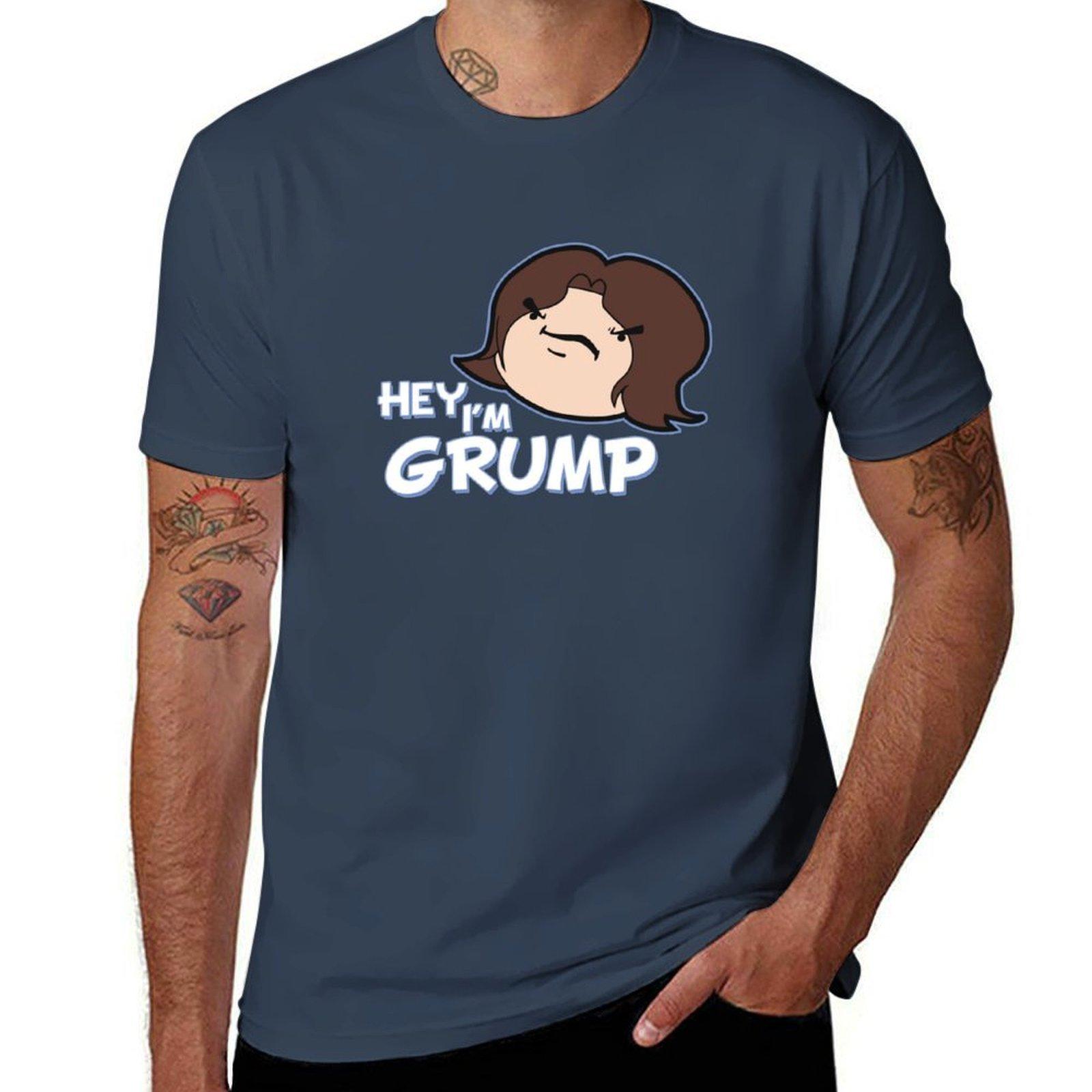 Game Grumps Original Hey Im Grump Tshirt Big And Tall Basic Tee Shirt S