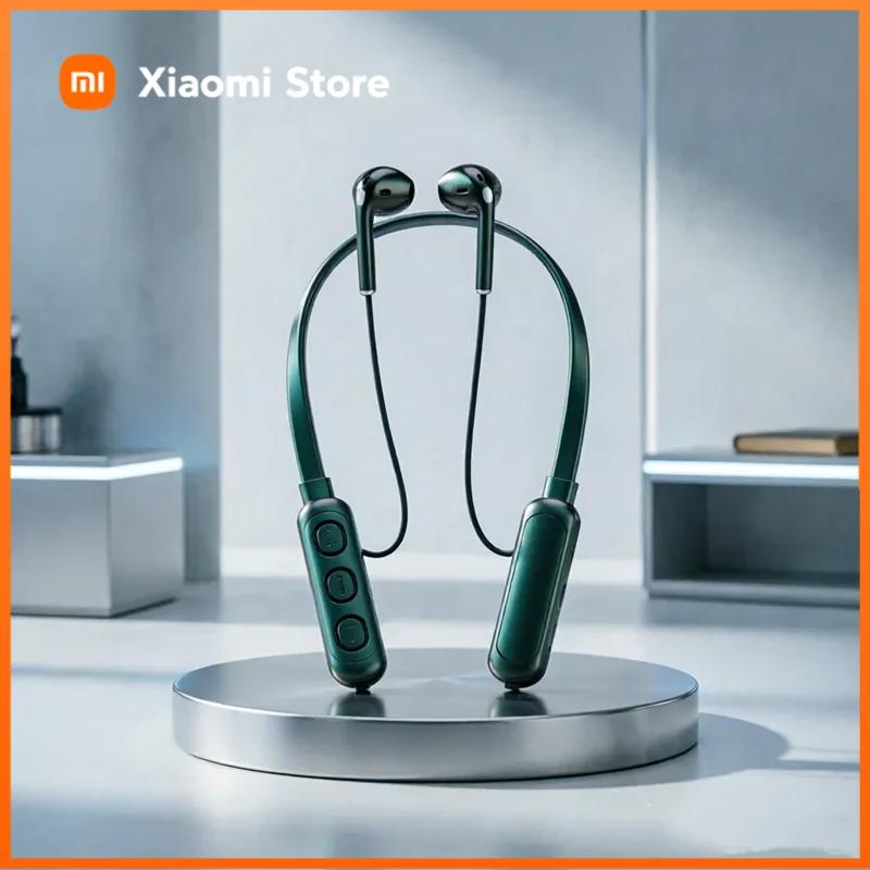 Xiaomi NEW Wireless Bluetooth 5.3 Neck-Hanging Type Stereo Bluetooth Earphone Earphones With Mic Bluetooth Headset Bluetooth Headphone
