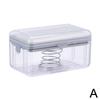 Clothes Cleaning Brush Soap Dispenser Roller Foaming Soap Box Dish with Drain Multifunctional Scrubbing Brush Soap Drain Roller