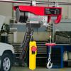 Electric Hoist, 550 lbs Lifting Capacity, 510W 220V Electric Steel Wire Winch with 14ft Wired Remote Control, 40ft Single Cable Lifting Height & Pure