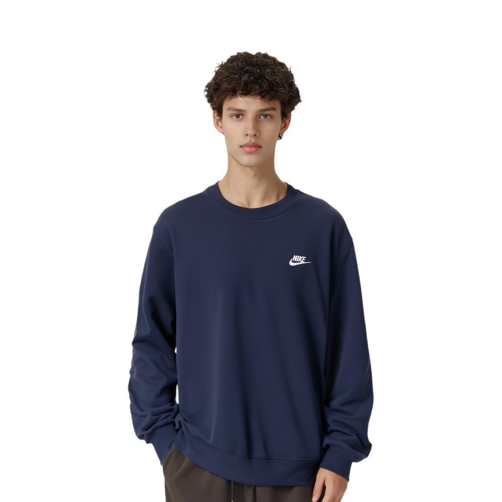 Nike Sportswear Casual Sports Round Neck Pullover Blue Men's BV2663-410