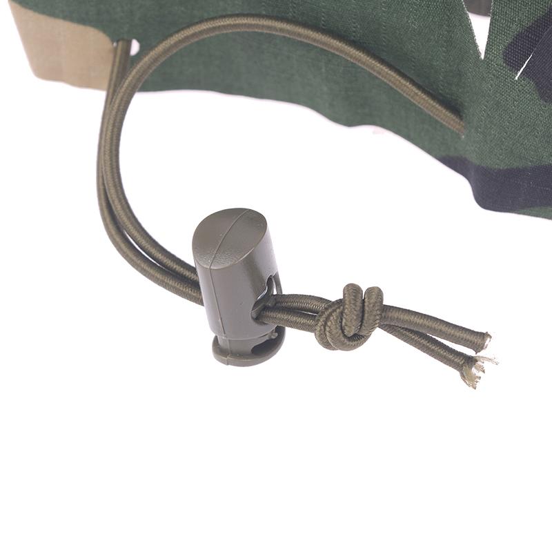 Camo Net Airsoft Helmet Cover Nylon Drawstring Helmet Scrim Hunting Accessory