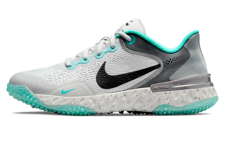 Nike Alpha Huarache Elite 3 Turf Photon Dust Dynamic Turquoise Women s CU8403-003 37.5