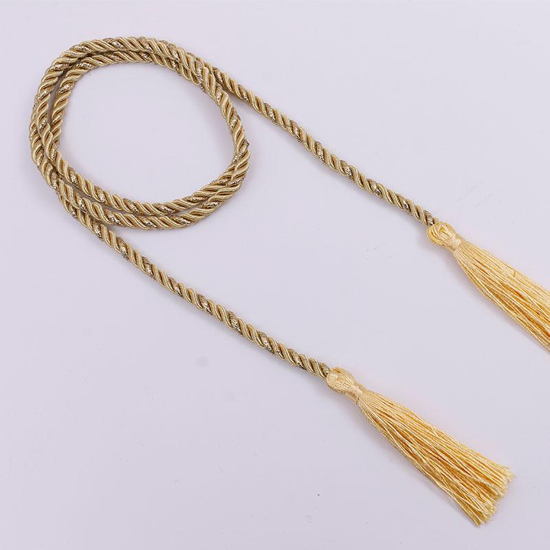 

Занавес, повязка, аксессуары для штор, кисточки для штор, разноцветная маленькая веревка, ажурное украшение для окна, кисточка, 10 шт. 125*8cm