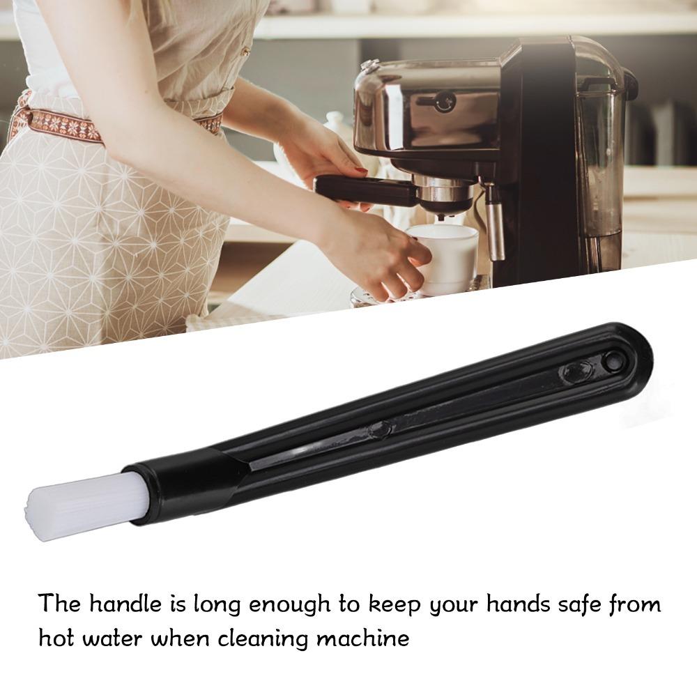 Nylon Bristle Coffee Machine Cleaning Brush Long Handle Espresso Machine Brush  Espresso Cleaning 1#