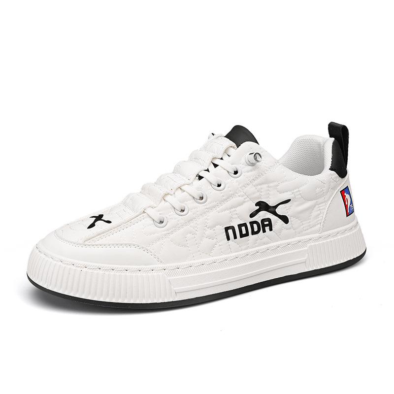 

Ice silk cloth board shoes men s 2025 summer breathable leisure sports trend wear-resistant and non-slip youth lace-up men s shoes 39