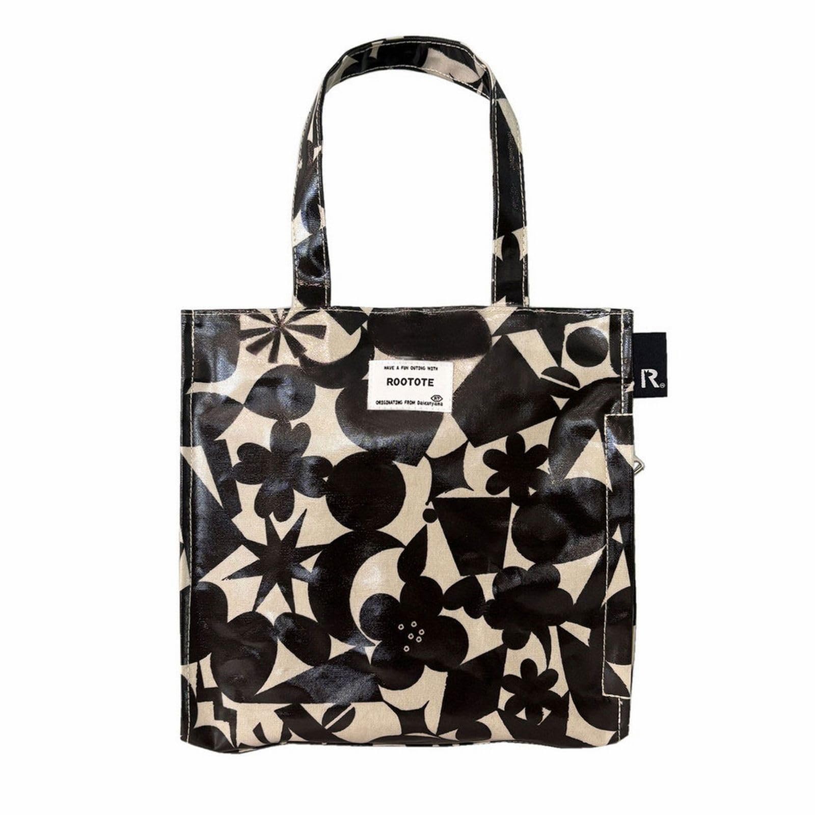 

ROOTOTE Women s Small Laminated Lunch Tote Bag, EU Square Laminated-S, Size 3601 (01 Katakata)