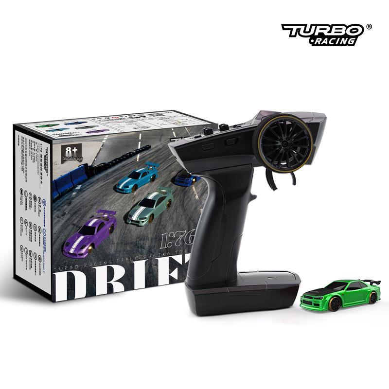 

1:76 Scale Turbo Racing RC Drift Car Model - C61 C62 C63 C64 Simulation