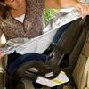Kids' Car Seat Sun Shade & Dust Cover with UV Protection & Heat Insulation