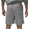 Jordan Solid Color Logo Embroidered Fleece Shorts Men Bottoms Grey DQ7470-091