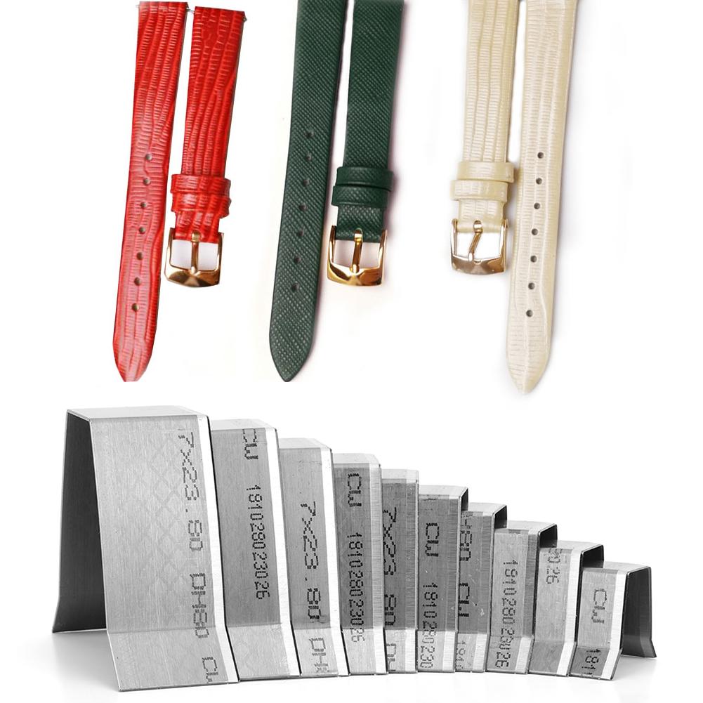 Leather Craft V shaped Strap Belt Cutter Knife Mold Die Template Cutting Punching Tool (#01)