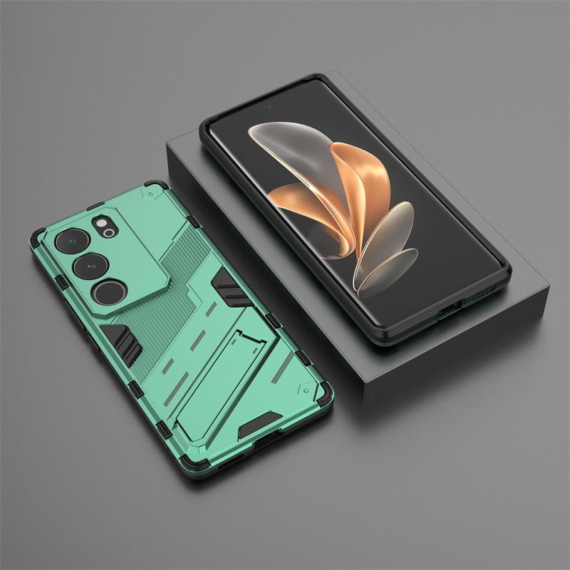 For Vivo V29 5G Case Vivo V29 V29E V29 Pro 5G Cover Funda Shockproof TPU Armor PC Stand Holder Silicone Protective Back Cover