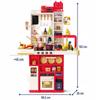 [10] Large interactive children's kitchen set 96 pieces Z3388