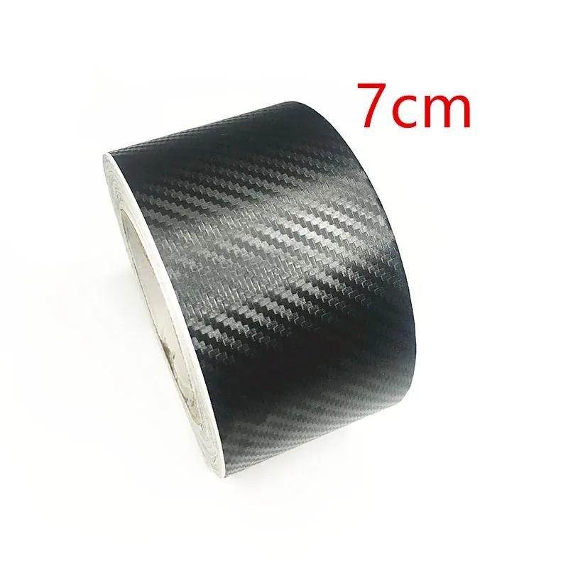 Carbon Fiber Anti-scratch Tape, Car Sticker Protection Strip for Door Sill, Side Mirror, Home & Auto Adhesive, Waterproof