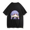 Azur Lane Essex Kawaii Cartoon Graphic Print Tshirt Unisex Harajuku Aesthetic Tops Blouse 2023 New Korean Y2k Tee Female Clothes