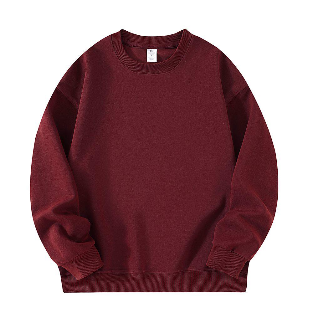 Spring & Autumn Cotton Round Neck Trendy Slim Hoodie for Men & Women