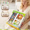 Animal Character Baby Gift Set With Washable Soft Toys For Newborn Development