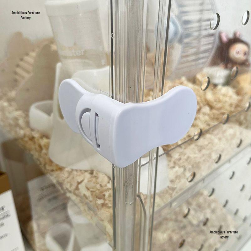Luxury Transparent Double-Layer Acrylic Hamster Cage Villa