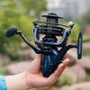 Spinning Carp Fishing Reel 13+1BB 4.7:1 Σύρετε 10 κιλά με δωρεάν καρούλι για εργαλεία ψαρέματος κυπρίνου