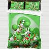 3D Game Cartoon Duvet Cover and Pillowcase Bedding Set for Adult Boy Girl Bedroom Decoration Children Single Double Large Size