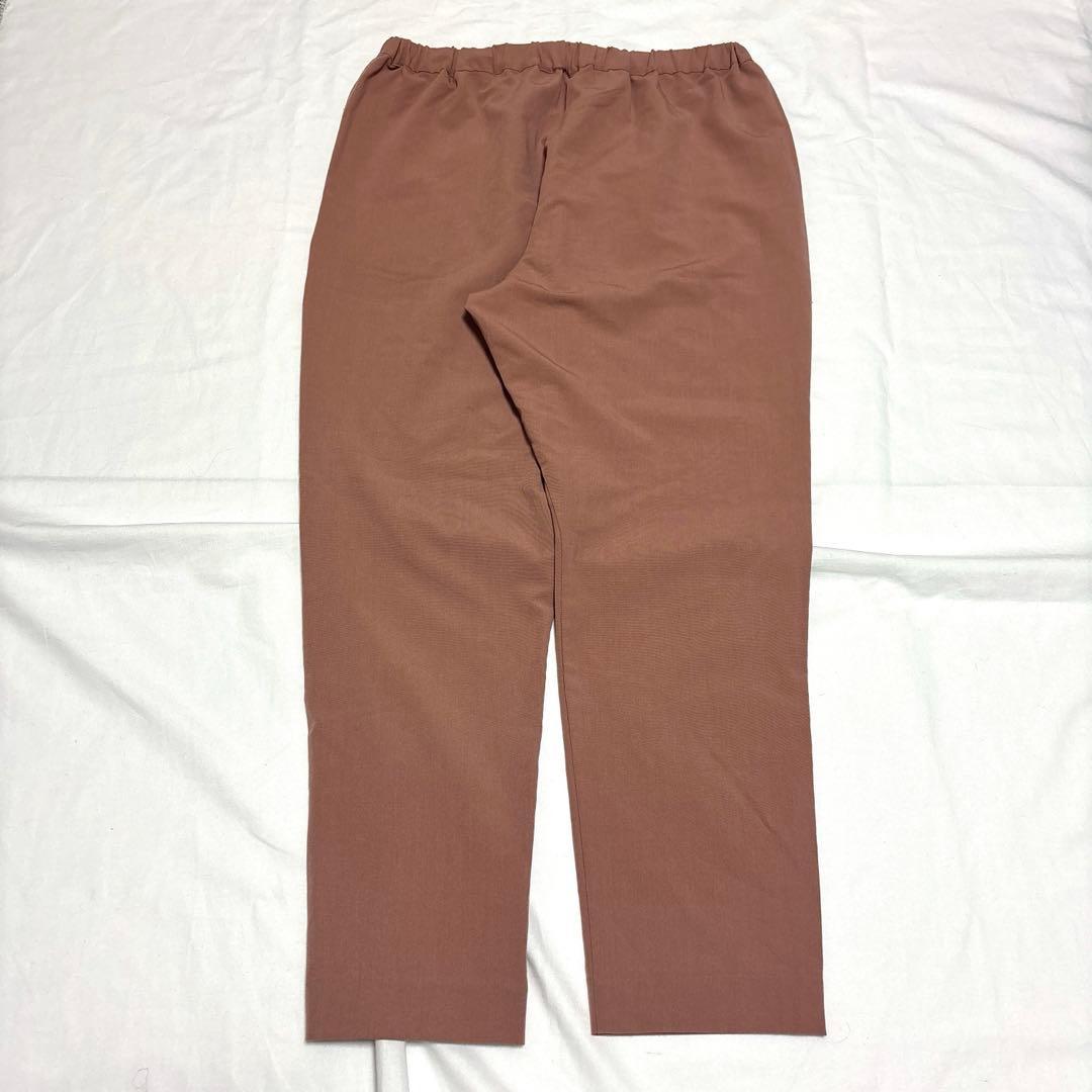 earth music&ecology tapered pants dull brown