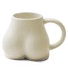 Keramický hrnek tvaru zadku Porcelánový šálek na čaj Dárkový hrnek na kávu Domácnost