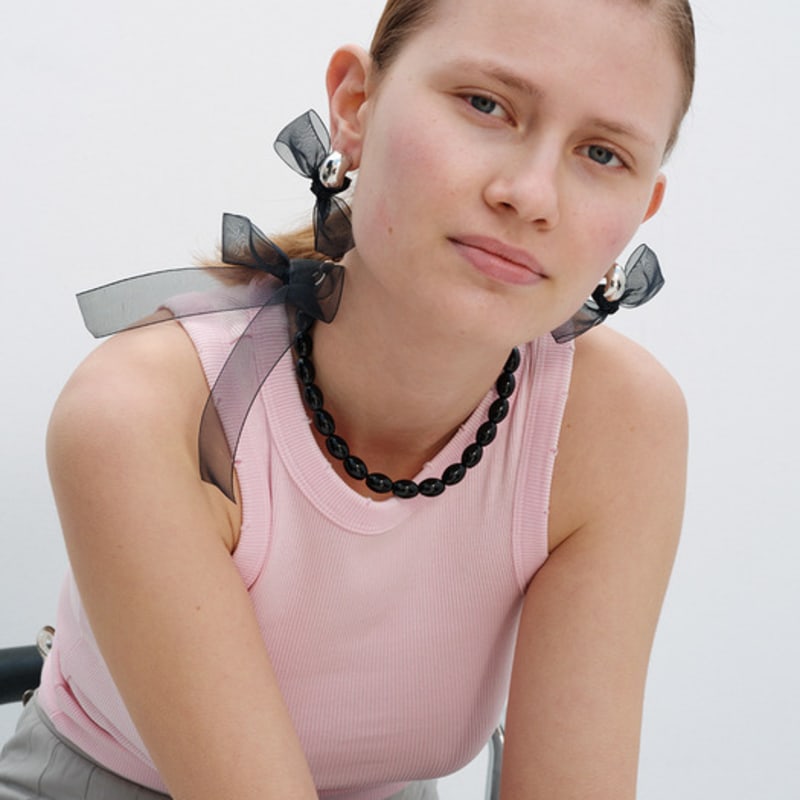 MONDAY EDITION Ribbon Earrings