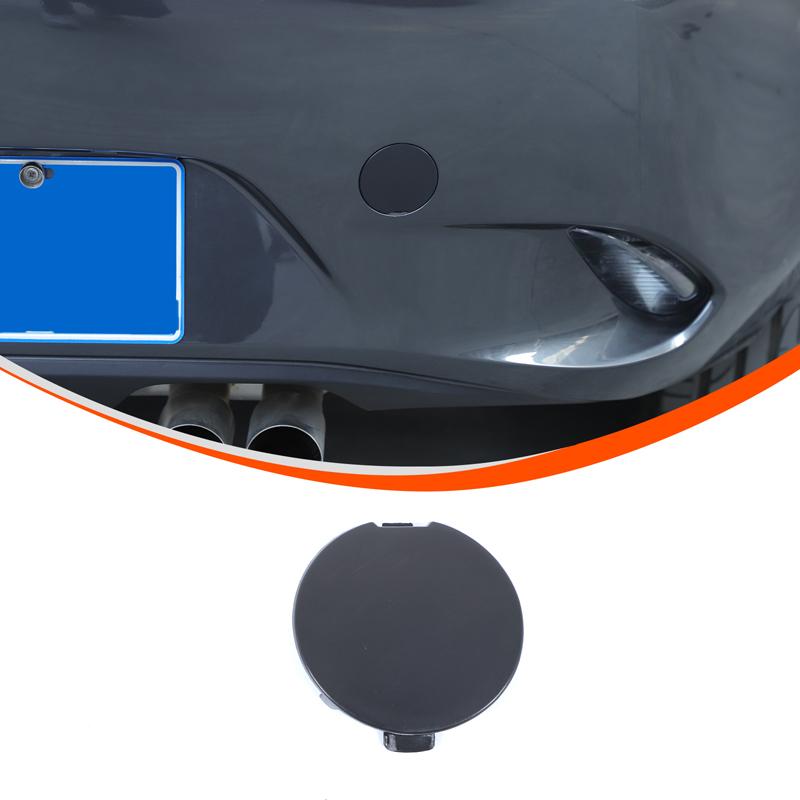 

For Mazda MX-5 ND 2016-2026 Car Front Bumper Tow Hook Eye Coupler Trailer Cover Cap Plug Rear trailer cover
