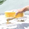 1pc Car Wash Sponge Block Big Size Car Motorcycle Cleaning Pad Scratch Free Soft Texture for Garage Vehicle Washing Needs