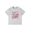 Guochao American pure cotton short-sleeved t-shirt women's new design sense niche loose large size fat mm cartoon top