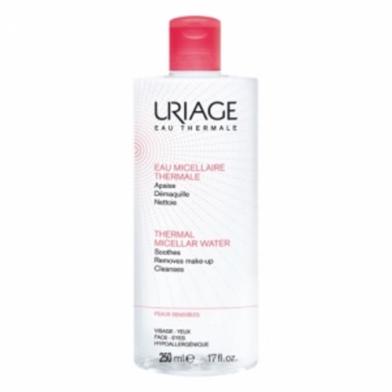 Uriage Eau Micellar Cleansing Water 250ml (Sensitive) - Red