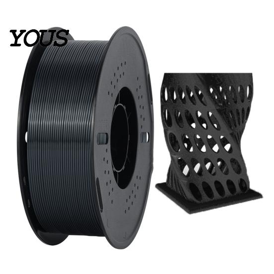 Satin Texture Printing Material Silk PLA 3D Printer Filament, 1.75mm 1kg Spool Filament for FDM Accessory Printers, Shiny Metallic DIY Ornaments