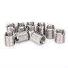 10Pcs 22mm Threaded Insert Reducing Nuts, M16 X 2 Female To M20 X 2.5 Male Repair Insert Nut Thread Nut Conversion Kit Stainless Steel