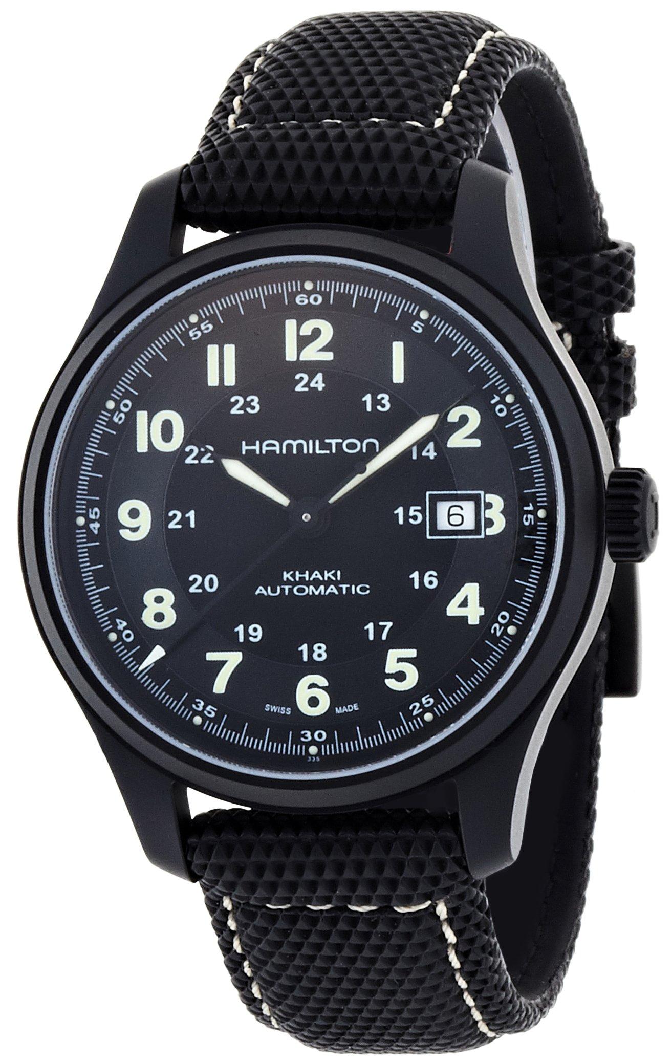 

Годинник HAMILTON Оригінальна гарантія Хакі Field Titanium Механічний автоматичний завод H70575733 Імпортований [Hamilton] Чоловічий [Звичайний продукт]