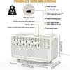 Smart White Noise Machine with Bluetooth & Night Light, Echo Flame Aroma Diffuser Sleep Aid Sound Machine with 8 Soothing Sounds
