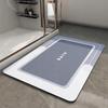 Bath mat, absorbent rug, mat for shower, bathtub, microfiber