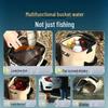 Foldable Portable Fishing Bucket with Lure & Guard – Outdoor Live Fish Container with Free Shipping