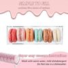 1/2Pcs Durable Cracker Serving Tray Clear Cookie Display Stand Dessert Serving Tray  Picnic