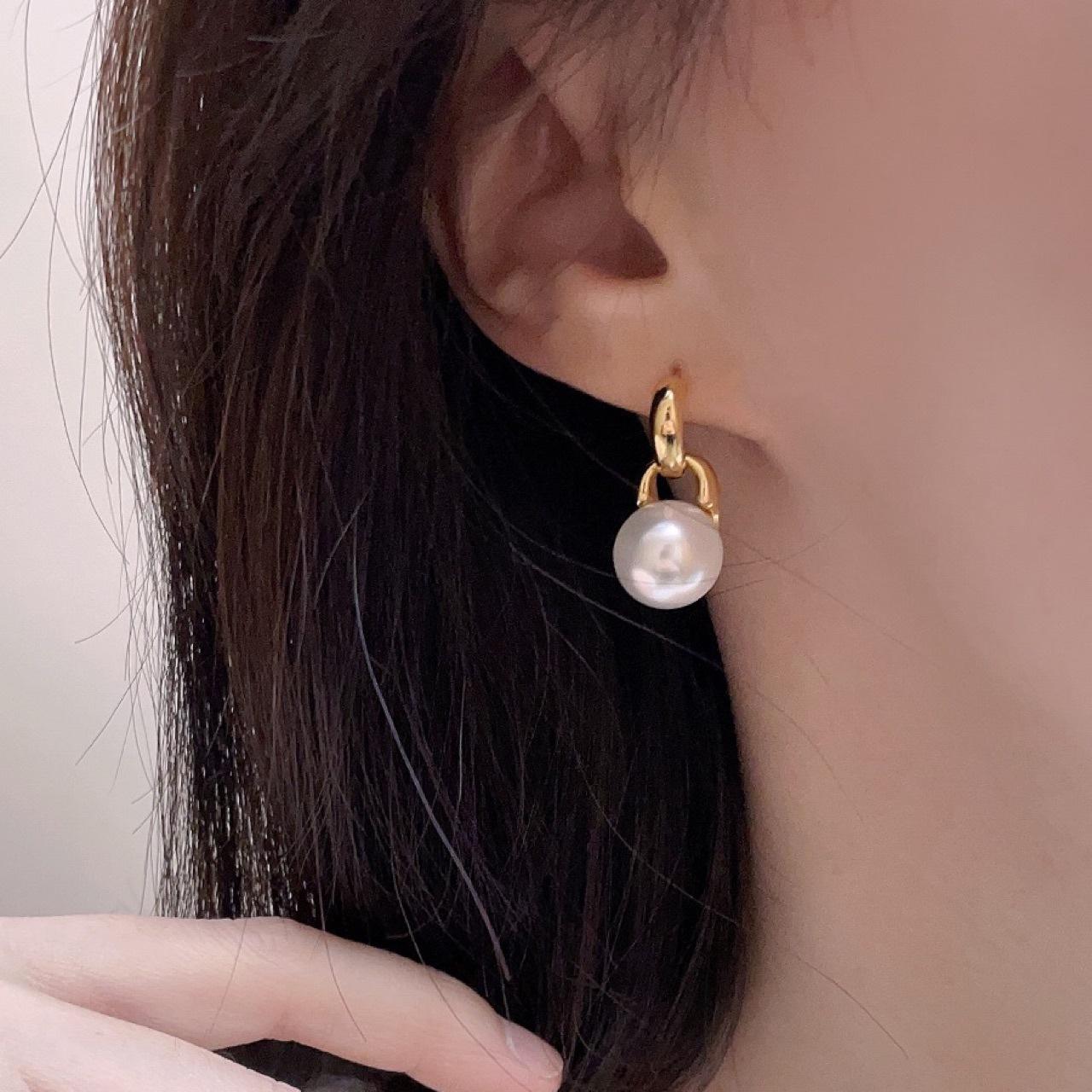 

Натуральный пресноводный жемчуг, серьги, пусеты, весенне-летний темперамент, легкая роскошь, нишевые серьги, французский стиль, романтичная героиня Silver needle