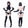 Virginity Killing Sweater Lolita Knit Sweater Sexy High Neck Fashion Funny Cosplay Clothes Costume Dumpling Girl Costume Event Tops Arm Cover High