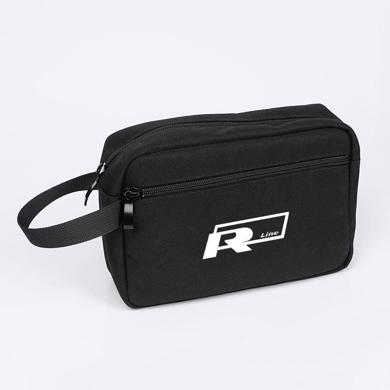 Car Interior Canvas fabric Handbag Valve Cap Accessories For VW GTI Polo Golf Passat B6 Tiguan Arteon Jetta Beetle T-ROC ID.4 CCSZ4