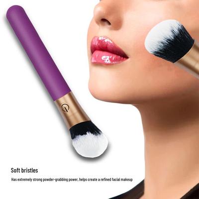 Vibrating Makeup Brush: Intense Massage & Female Passion Enhancer