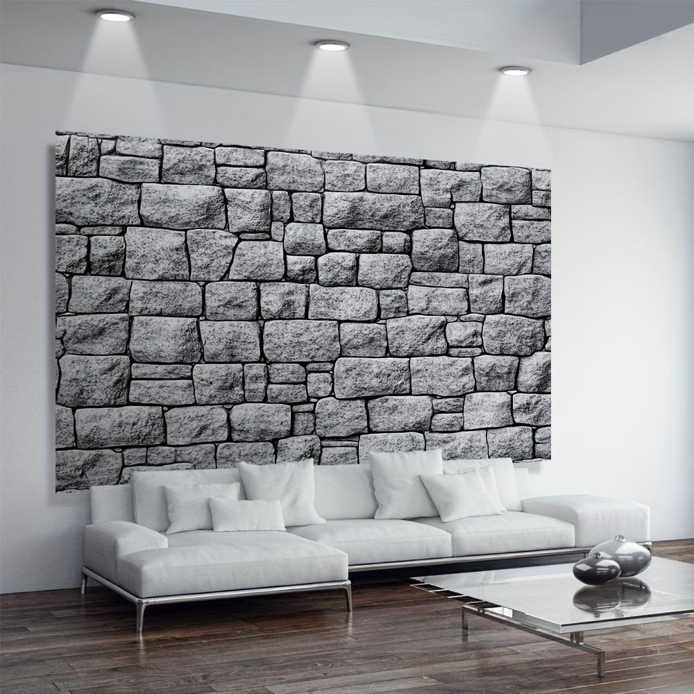 1 Piece Medieval Castle Stone Wall Backdrop - Realistic Brick Design, Perfect for Birthday Party Decorations and Interiors