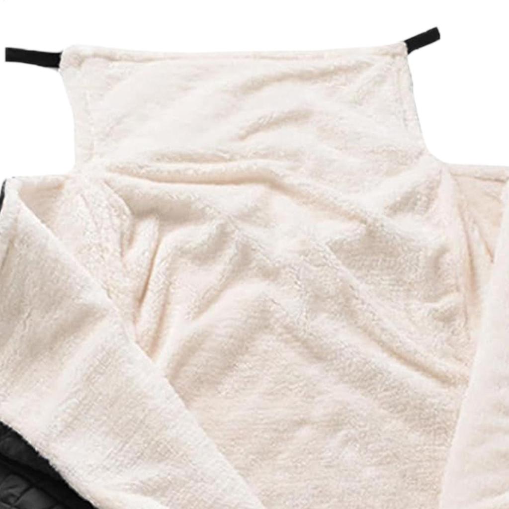 Wheelchair Blanket Thicken Warm Wheelchair Apron Fleece Wrap Blanket Accessories for The Aged Patient Elderly Wheelchair Cover