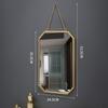 Chic Gold Chain Hanging Mirror for Modern Home Decor