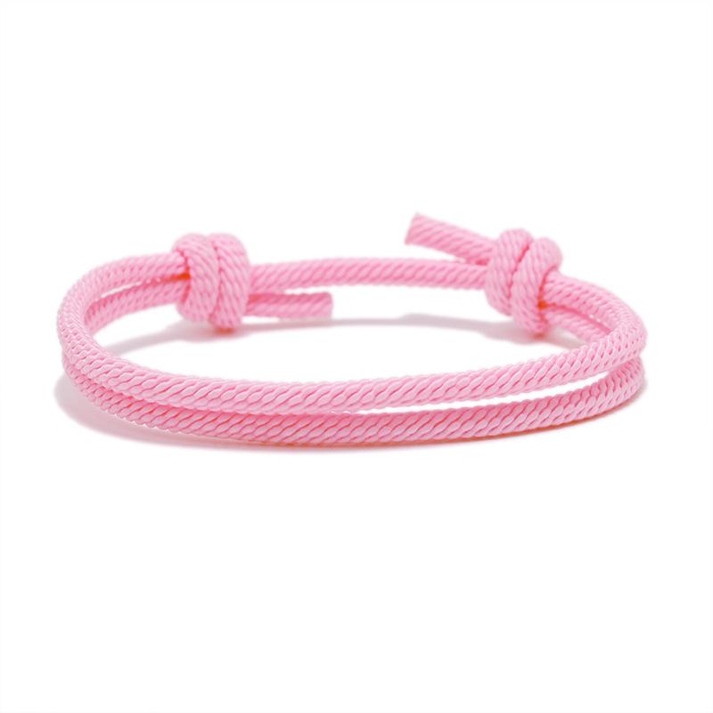 

Meetvii простые миланские браслеты из веревки для мужчин и женщин, регулируемые вручную браслеты с красной нитью для пары, подарок лучшего друга, ювелирные изделия