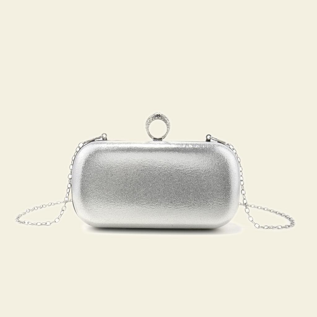 Finger Ring Women Evening Bags Party Wedding Glitter Handbags  Arrival Purse Diamonds Box Holder