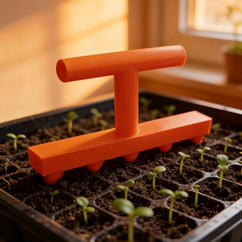1PC Gardening Punch Seeder Household Vegetable and Flower Seedling Punch - Balcony Vegetable Garden Seedling Sowing Artifact