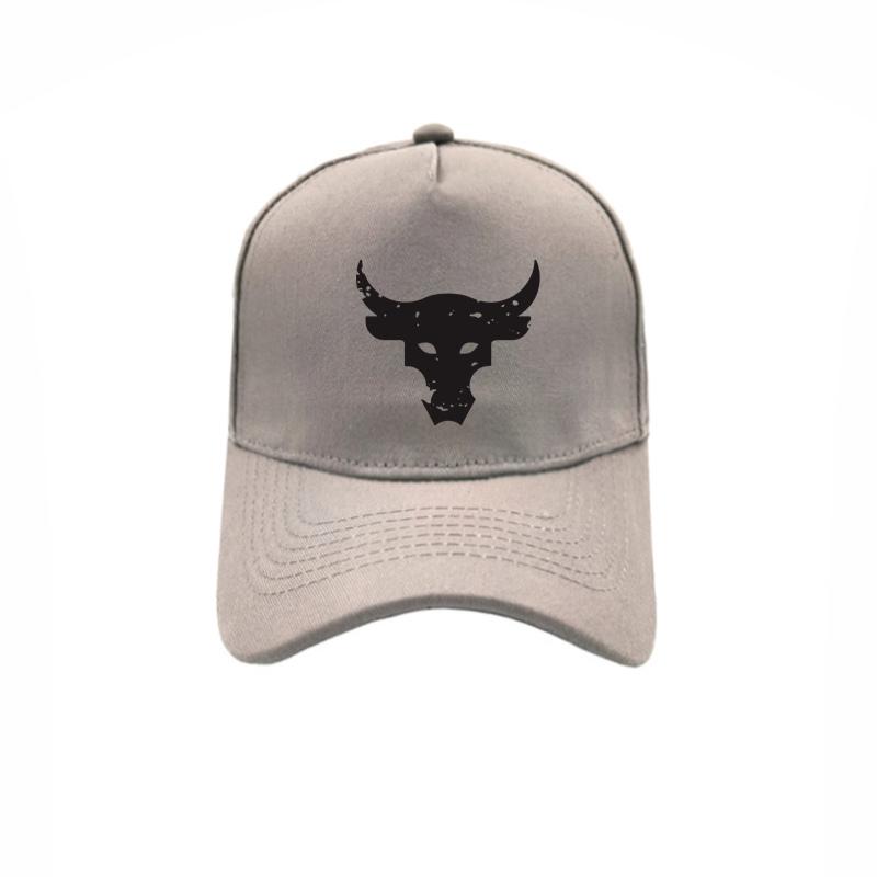 Dwayne Johnson Brahma Bull Tattoo Baseball Caps Fashion Cool Brahma Bull Hats Unisex Caps MZ-440