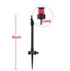 Scattering Sprinkler with Bracket 0~360° Adjustable Pop-up Sprinklers Replacement Nozzle Lawn Flower Vegetable Watering Sprayer
